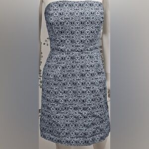 Vineyard Vines Strapless Pasley Mini Dress